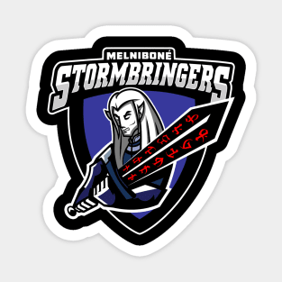 Melnibone Stormbringers (Black Print) Sticker